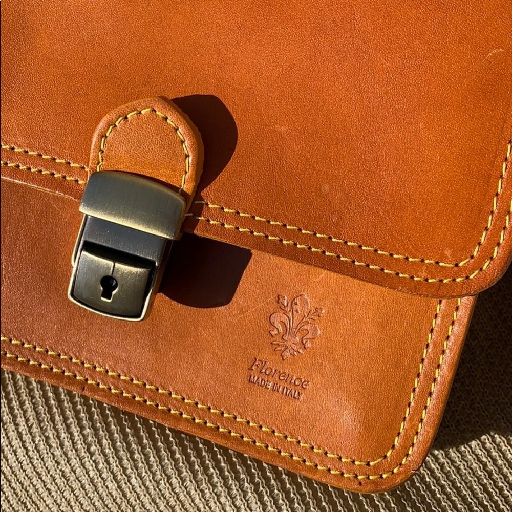 Italian Genuine Leather Crossbody Bag